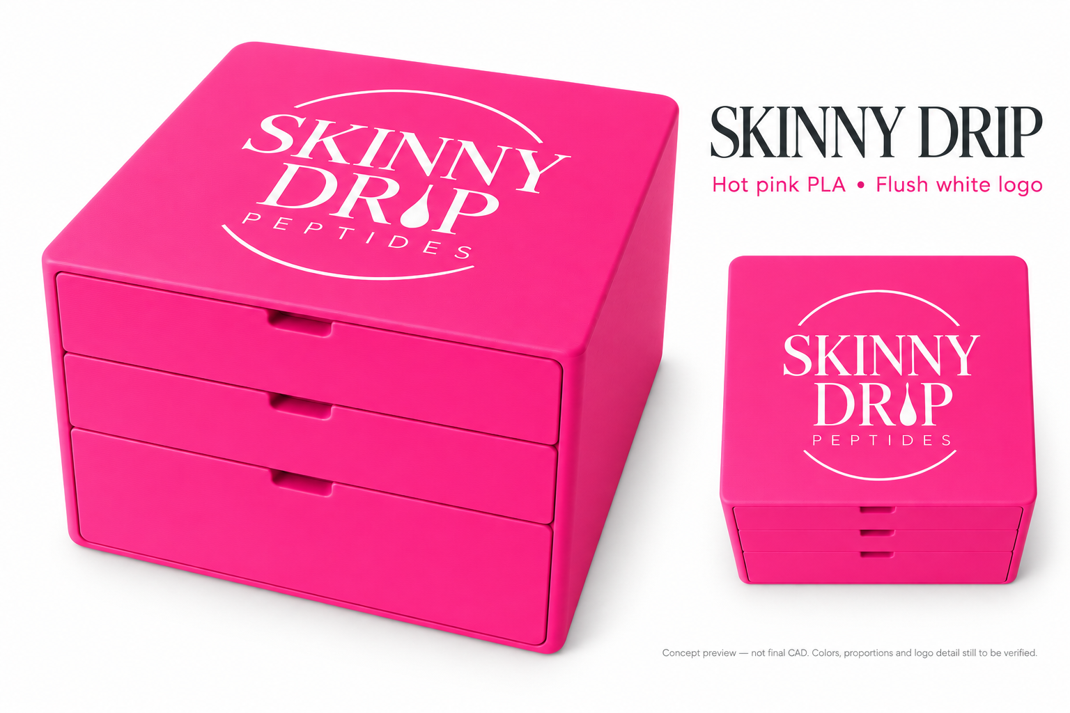 Skinny Drip design preview